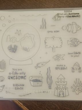 Close To My Heart - S2004 O-fish-ally Awesome Stamp Set